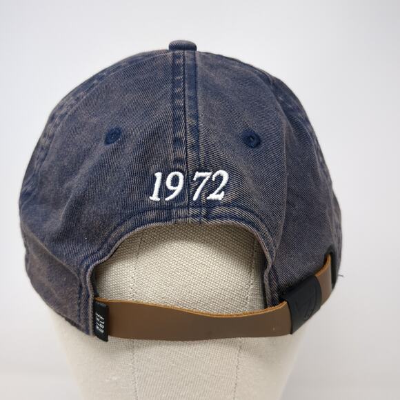 Nike 1972 Slideback Hat Blue One Size Embroidered Adjustable Leather Strap - Picture 6 of 10